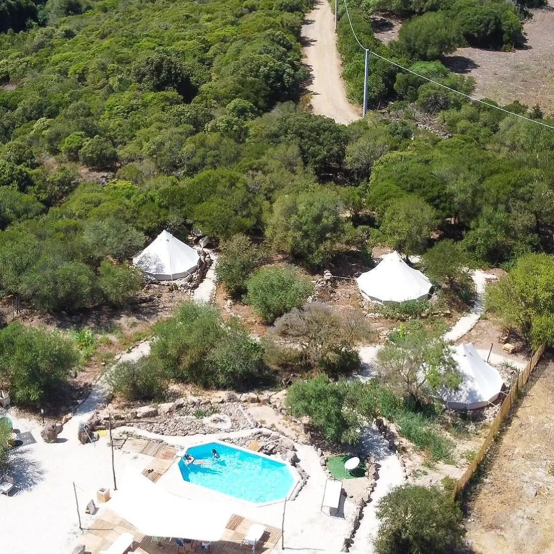 Tente de luxe Hotel Pasare Glamping_Anglonaruralexperience à Perfugas Italie